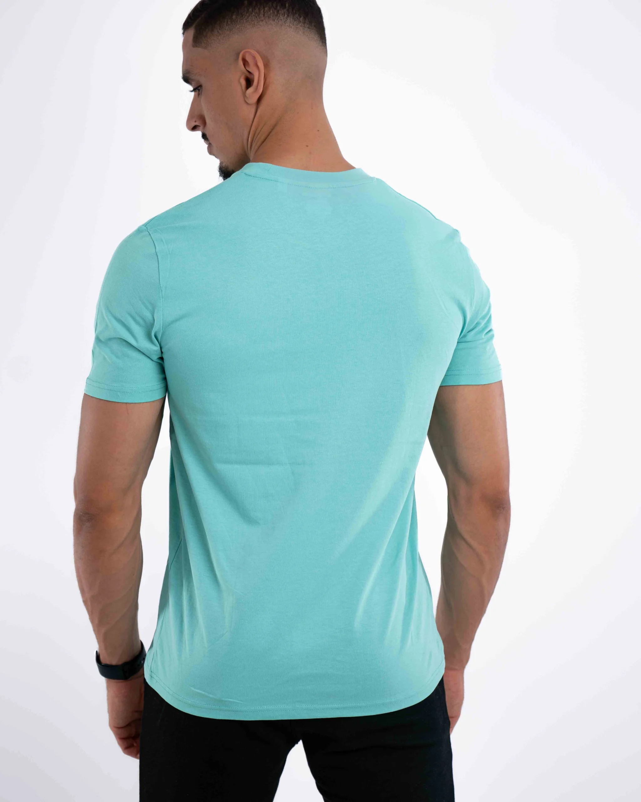 T-Shirt Basique Champion Vert D’Eau