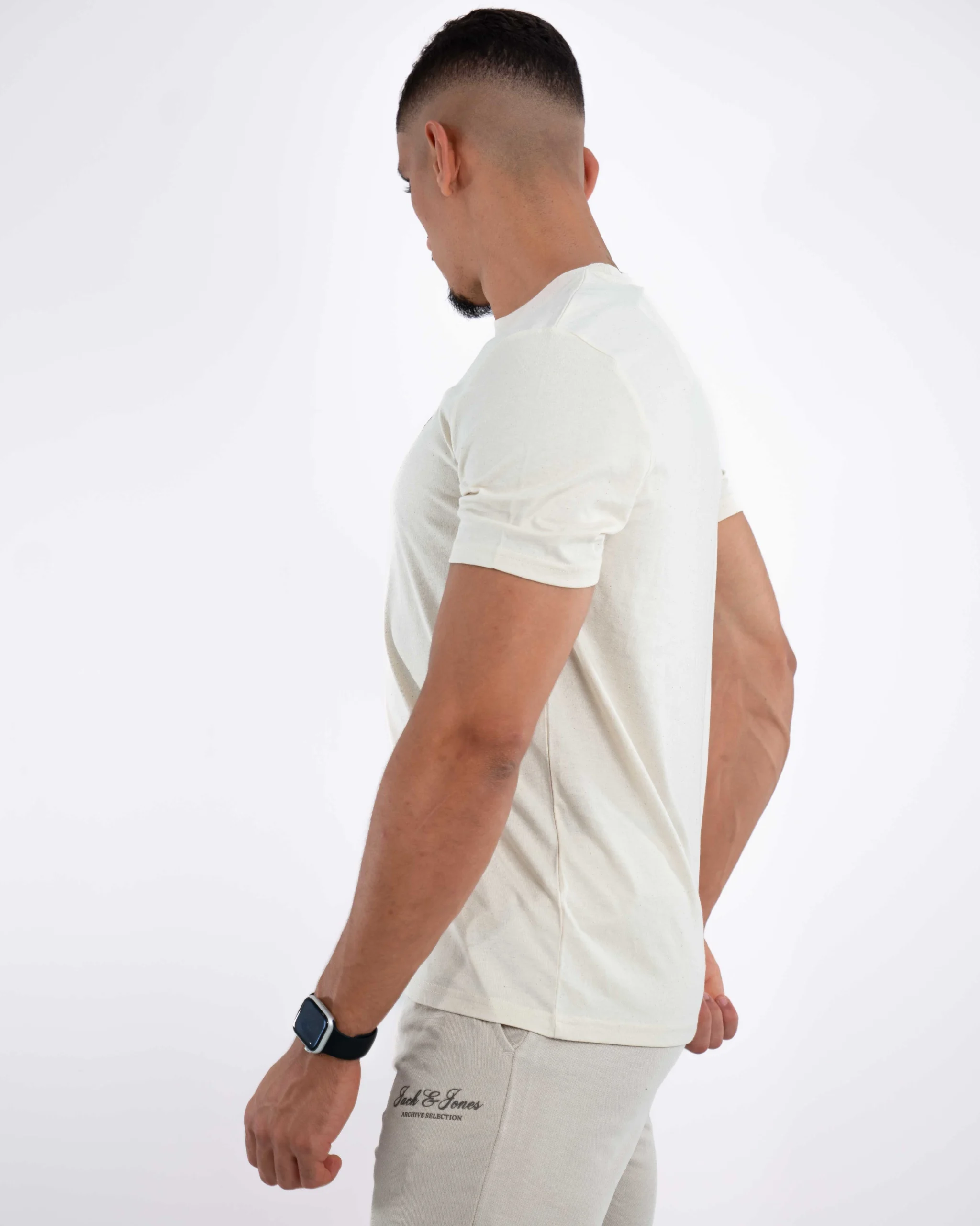 T-Shirt Basique Champion Crème