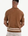 Chemise Demi-Manches Mango Marron – Image 2