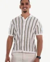 Chemise Demi-Manches Mango Beige