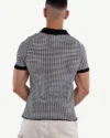 Polo Demi-Manches Mango Noir, Blanc – Image 2