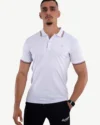 Polo Demi-Manches Celio Blanc