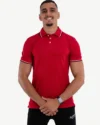 Polo Demi-Manches Celio Rouge