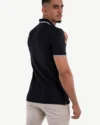 Polo Demi-Manches Celio Noir – Image 2
