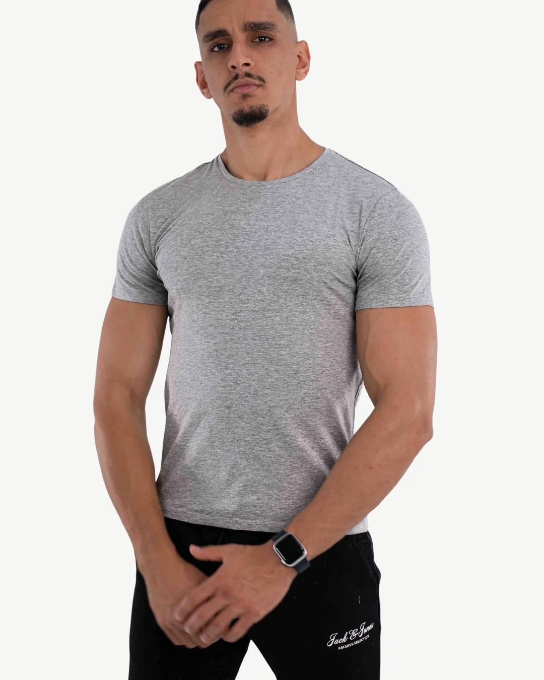 T-Shirt Celio Gris Chiné