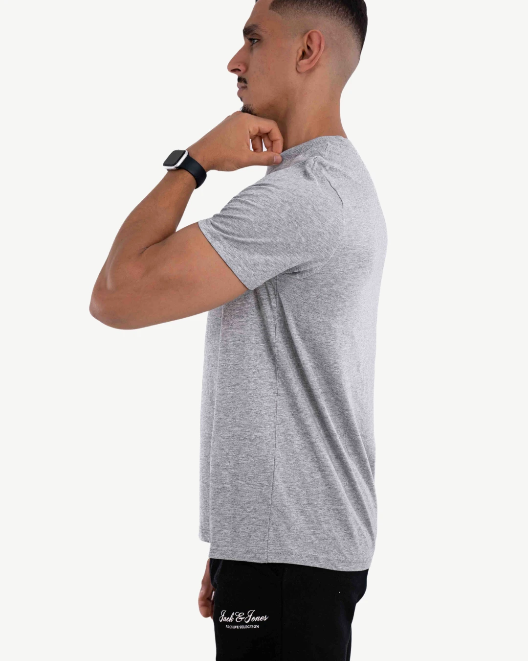 T-Shirt Celio Gris Chiné