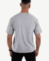 T-Shirt Celio Print Gris Chiné – Image 2