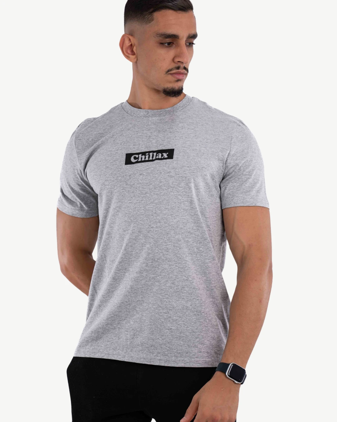 T-Shirt Celio Print Gris Chiné