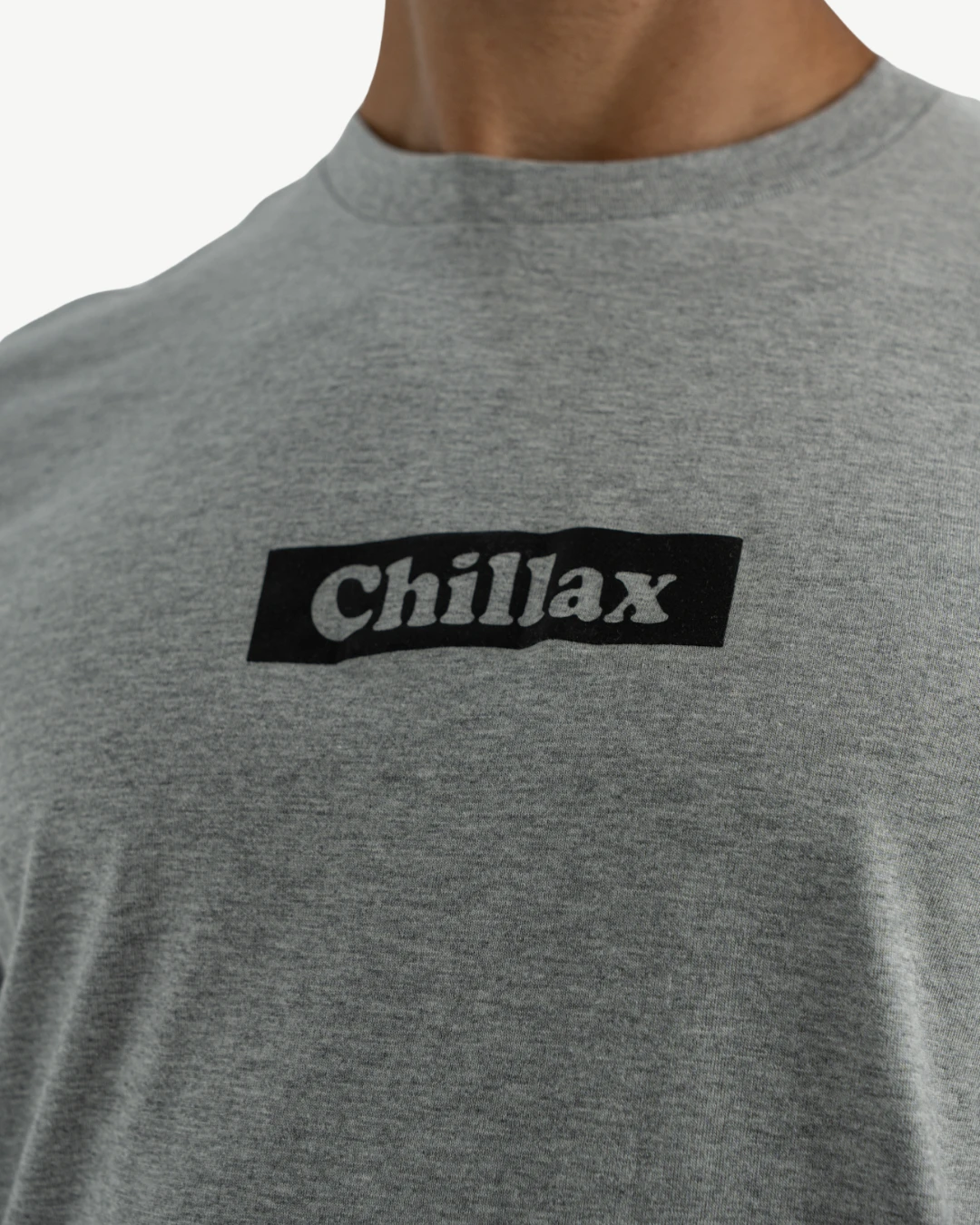 T-Shirt Celio Print Gris Chiné