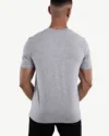 T-Shirt Celio Print Gris Chiné – Image 2