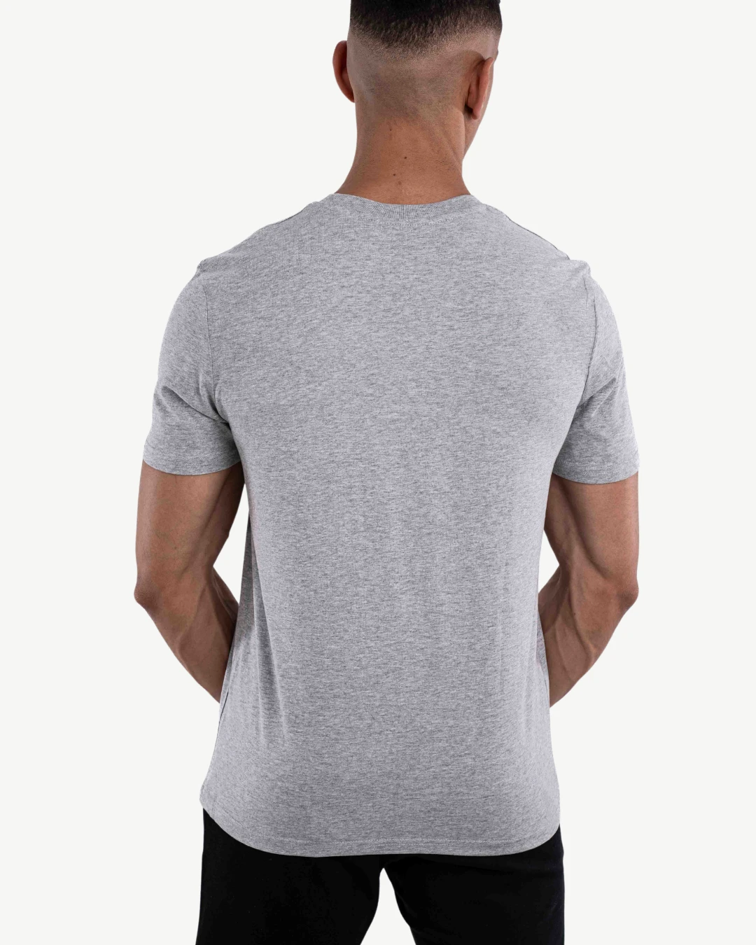 T-Shirt Celio Print Gris Chiné