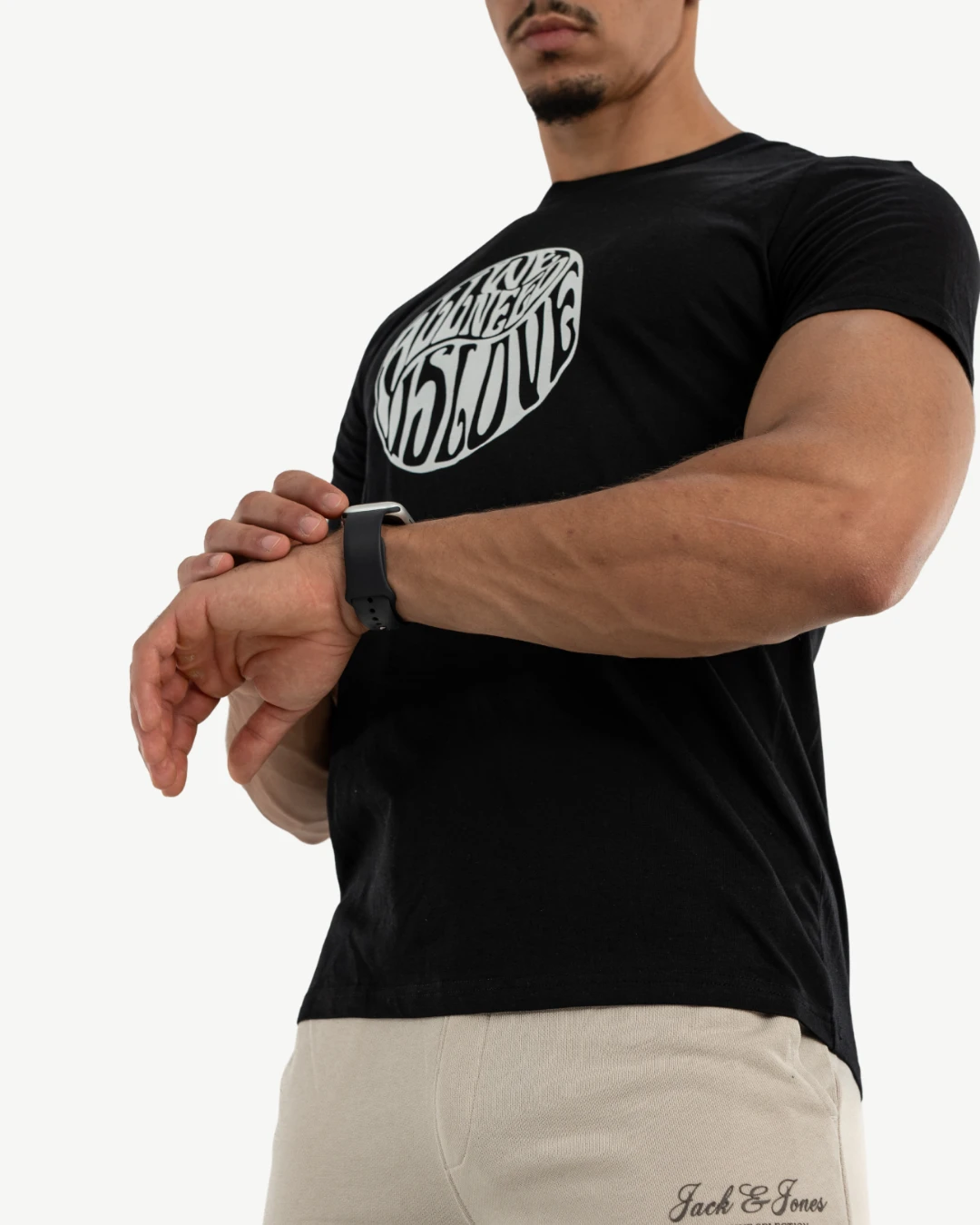 T-Shirt Celio Print Noir