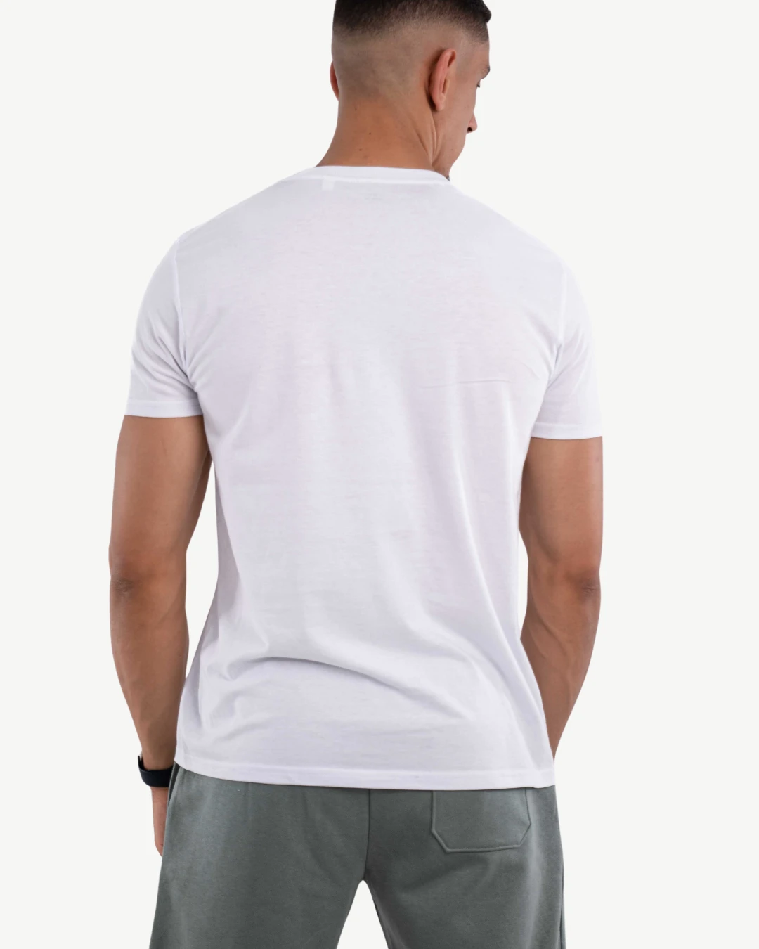 T-Shirt Celio Print Blanc