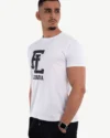 T-Shirt Celio Print Blanc – Image 3