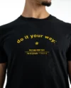 T-Shirt Celio Print Noir – Image 3