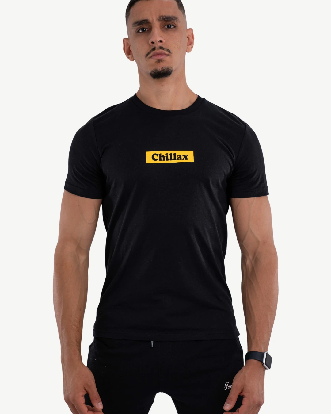 E-114034045-003_A T-Shirt Celio Print Noir – Image 1