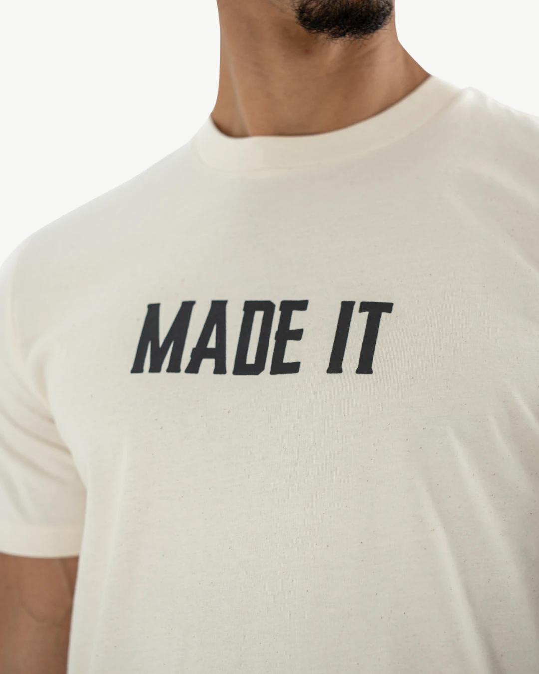 T-Shirt Celio Print Crème