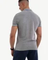 Polo Demi-Manches Champion Gris Chiné – Image 2
