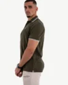 Polo Demi-Manches Champion Vert Olive – Image 4