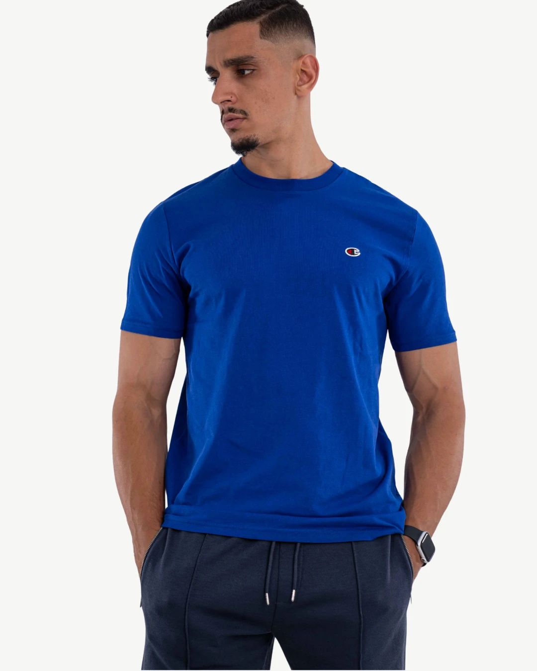 T-Shirt Basique Champion Bleu Roi