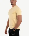 T-Shirt Basique Champion Jaune – Image 3