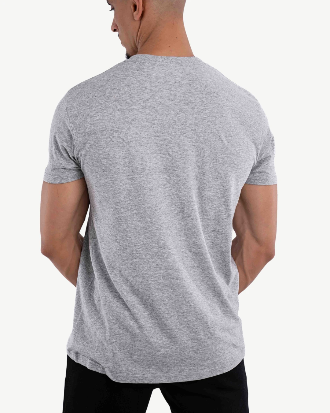 T-Shirt Basique Champion Gris Chiné