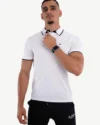 Polo Demi-Manches Jack&Jones Blanc