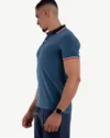 Polo Demi-Manches Jack&Jones Bleu – Image 3