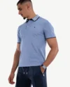 Polo Demi-Manches Jack&Jones Bleu – Image 3