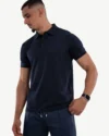 Polo Demi-Manches Jack&Jones Bleu Nuit – Image 3