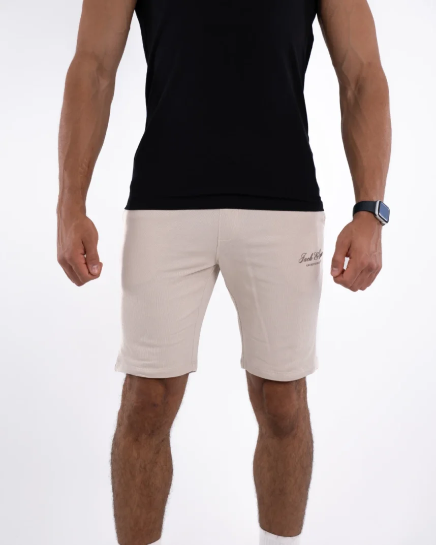 Short Jogging Jack&Jones Crème