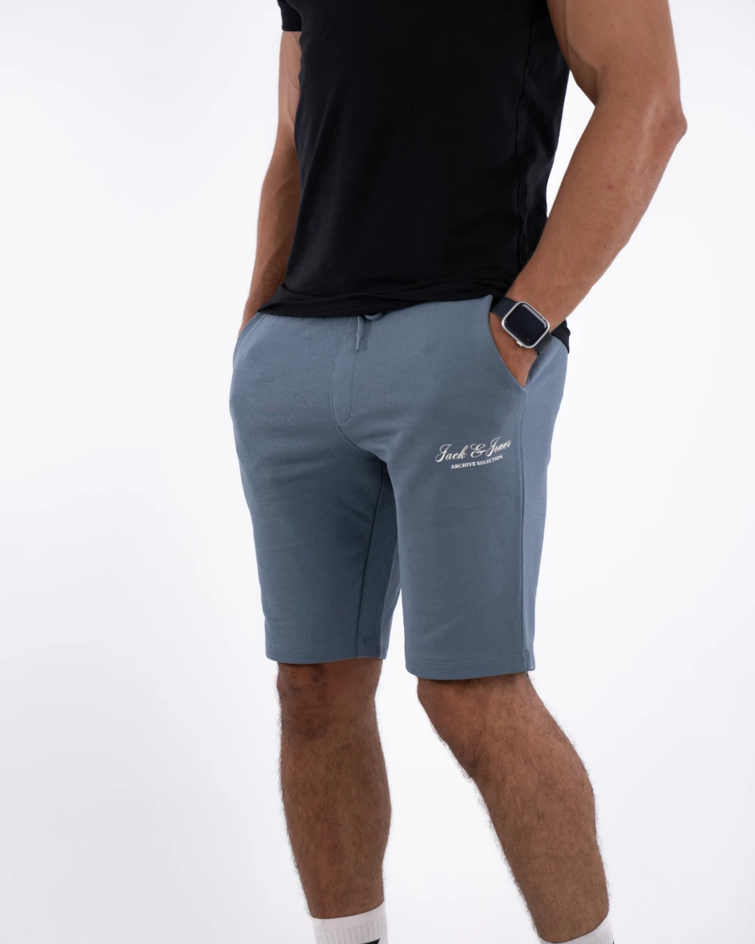 E-140026026-006_C Short Jogging Jack&Jones Bleu – Image 1