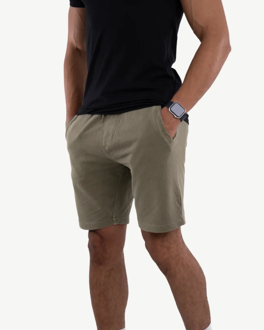 Short Jogging C Vert kaki