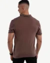 Polo Demi-Manches Ovs Marron – Image 2