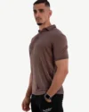 Polo Demi-Manches Ovs Marron – Image 3