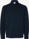 Surchemise Selected Manches Longues Bleu Nuit