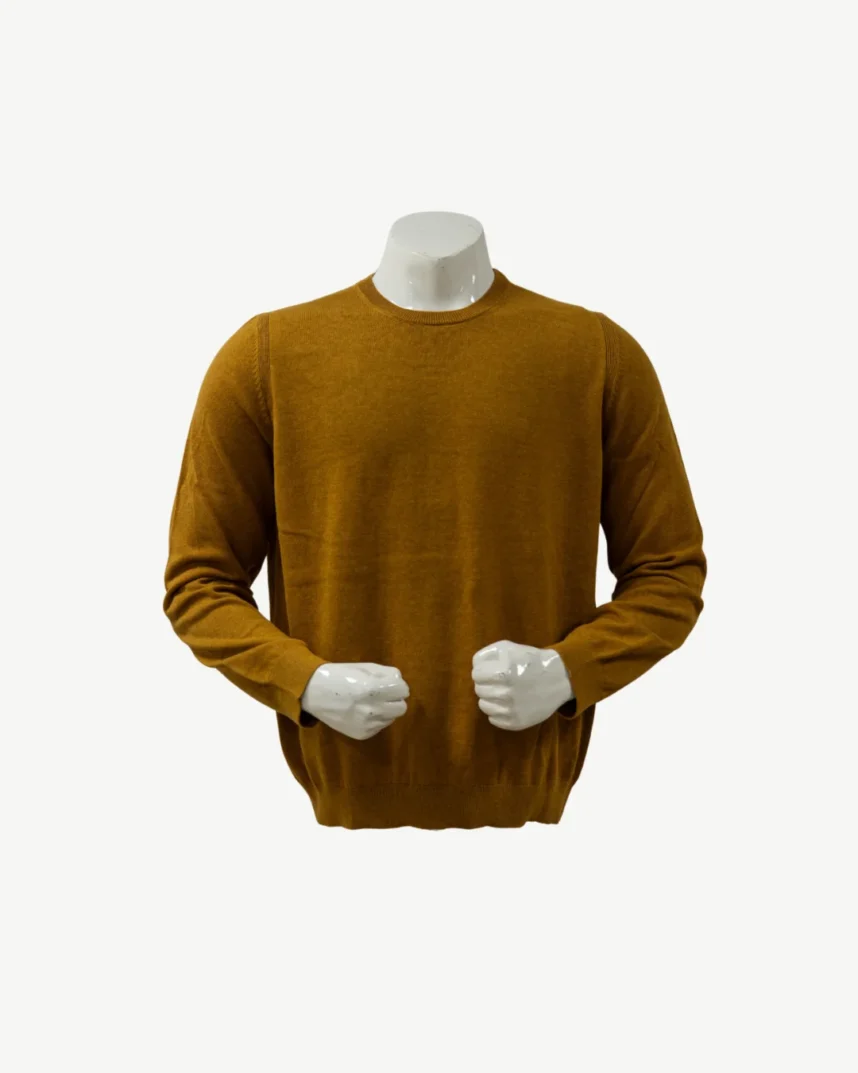 Pull En Laine Zara Camel